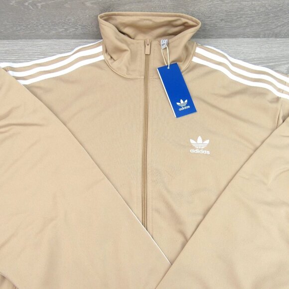 Adidas Originals Firebird Track Jacket Mens Size Medium Magic Beige NEW - Picture 4 of 12